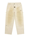 AAPEUNVS moonface washed denim pants