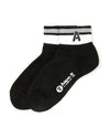 Striped ankle socks