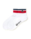 Striped ankle socks