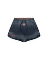 Logo drawstring sweat shorts