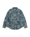 AAPEUNVS camo denim long sleeve shirt