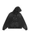 Moonface zip-up hoodie