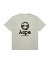 AAPEUNVS camo moonface tee